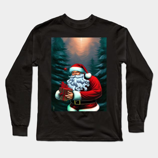 Merry Christmas 10 Long Sleeve T-Shirt by GodCruz777